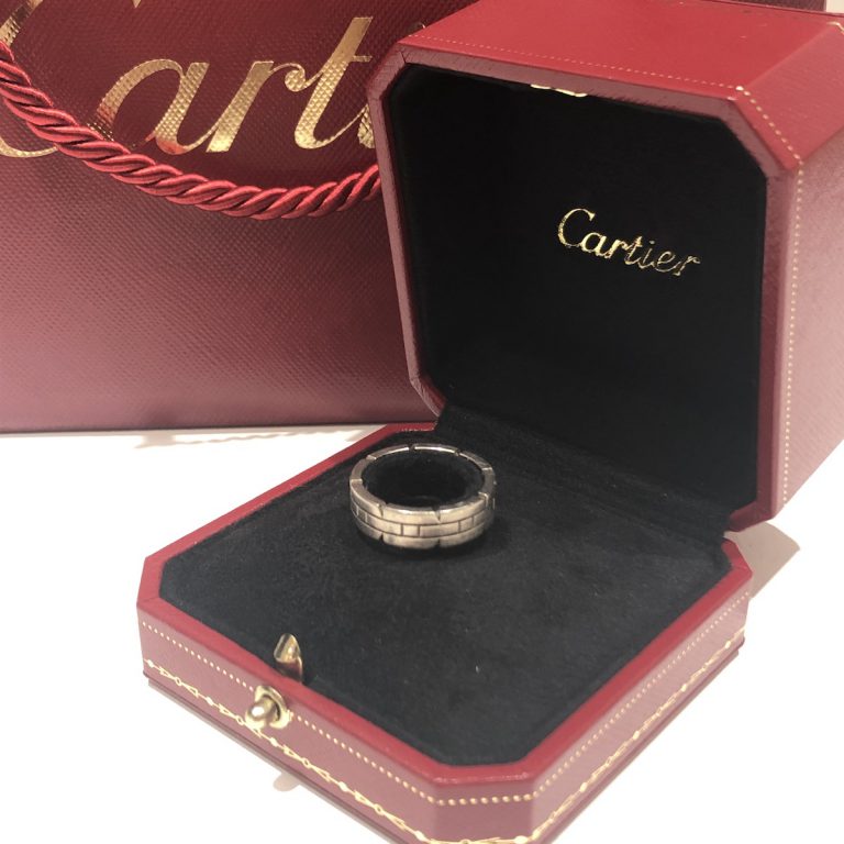 K18WG カルティエリング