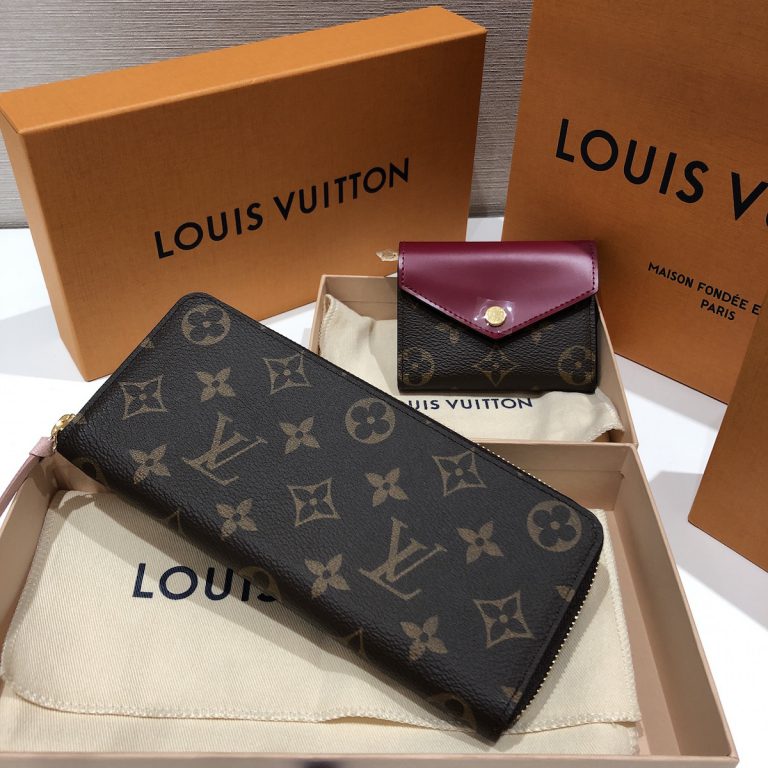 ルイヴィトン クレマンス モノグラム ローズバレリーヌ / モノグラム ポルトフォイユゾエ