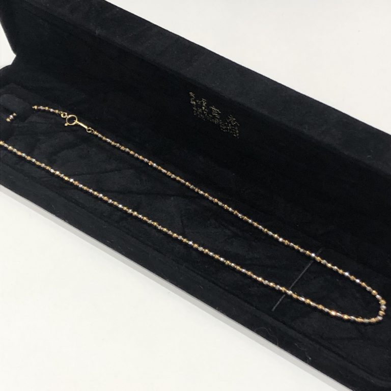 K18/Pt850ネックレス