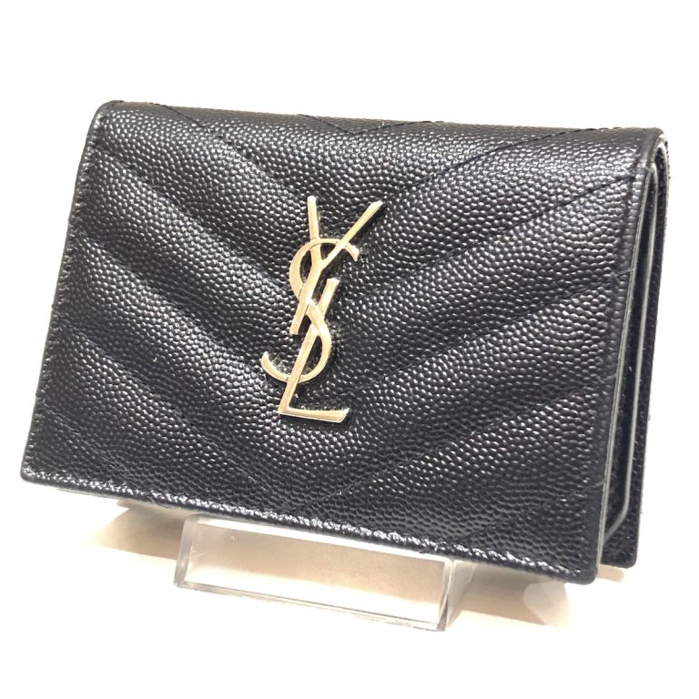 SAINT LAURENT  二つ折り コンパクト ウォレット