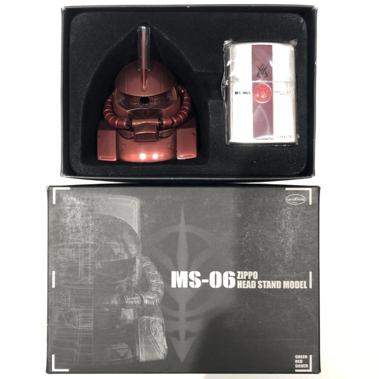ZIPPO MS-06  機動戦士ガンダム スタンドセット シャア　
