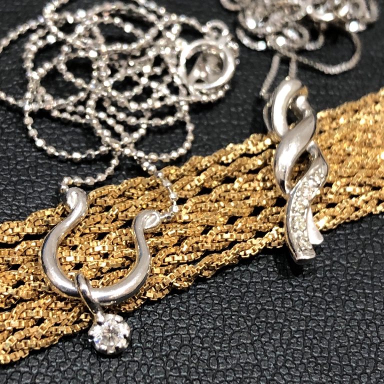 K18 / ネックレス / K10WG / ネックレス