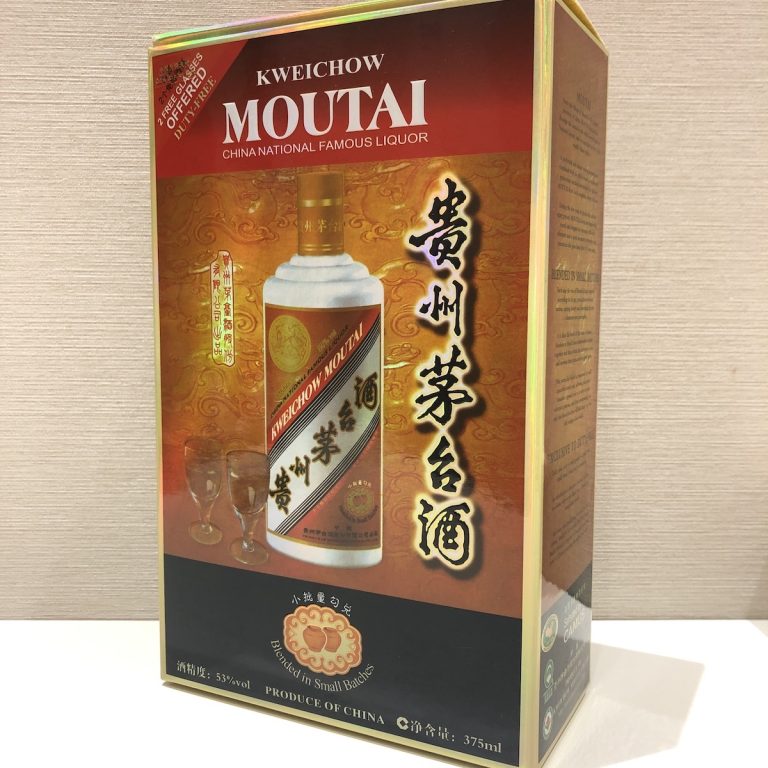 貴州茅台酒 / 天女 金ラベル グラス付