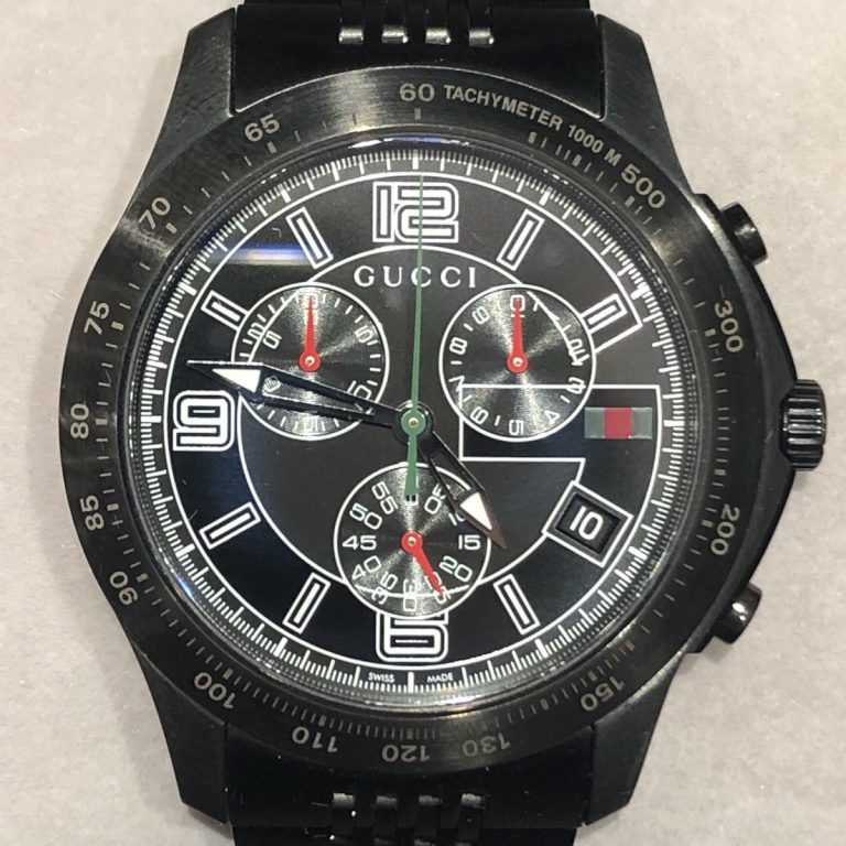 グッチ / クロノグラフ デイト シェリーライン  腕時計