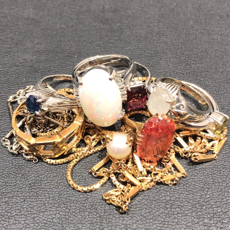 K18 / Pt900 / リング / チェーン