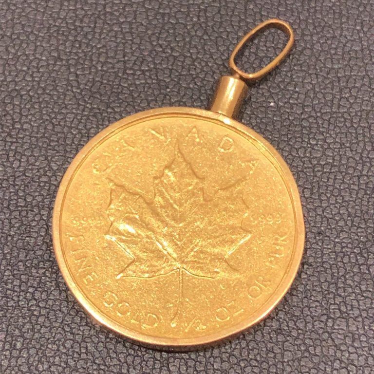 K24 / メイプルリーフ / 金貨 / 1/2oz